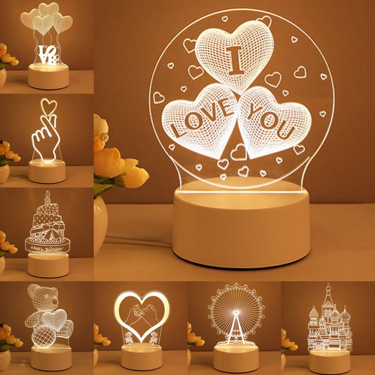 3D LED Night Light